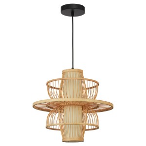 Rattanowa lampa wisząca Astra naturalna 1xE27 LP-3110/1P NT Light Prestige