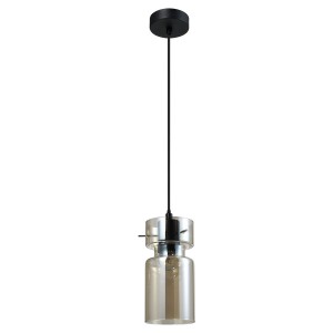 Pojedyncza lampa wisząca Nivio dymna 1xE27 LP-2811/1P AM Light Prestige