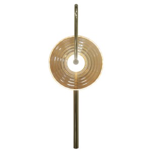 Kinkiet Plato bursztynowy LED CCT LP-0301/1W AM Light Prestige