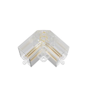 Łącznik L 90 elektryczny do oświetlenia modułowego Geometric System New LP-0209 łącznik L90 Light Prestige