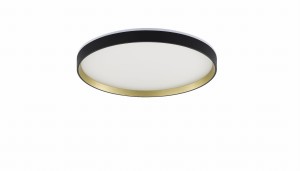 MS750400R-BK&GD ORBITRAL LAMPA SUFITOWA CZARNA-ZŁOTA/BLACK-GOLD Zuma Line