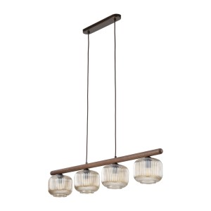 SALVIA BROWN LAMPA WISZACA 4XE14 11070 TK Lighting