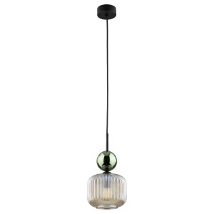 SOPHIA GREEN COGNAC LAMPA WISZĄCA 1XE14 11144 TK Lighting