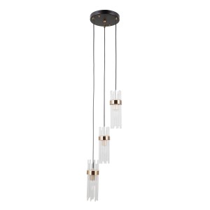 Taraso  PND-40760-3-BK-HBR Italux