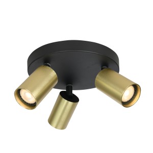 Nesto  SPL-23436-3R-BK-BRSS Italux