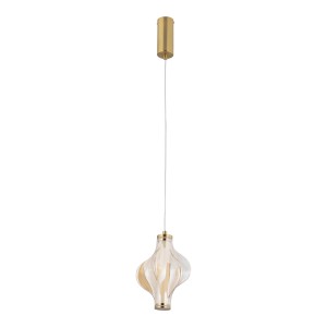 ELVA BRASS LAMPA WISZĄCA LED 8W 18212 TK Lighting
