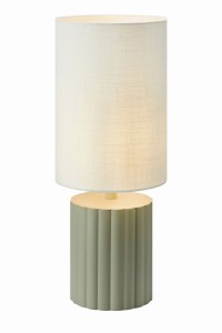 Lampa stołowa CAN Biały, Szary 1xE27 108831 Markslojd