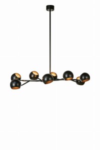 Lampa wisząca EDGAR Czarny 8xE14 108852 Markslojd