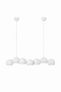 Lampa wisząca CUPOLO Biały 7xE14 108859 Markslojd