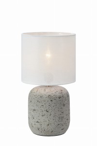 Lampa stołowa MONTAGNA Szary, Ecru 1xE14 108861 Markslojd