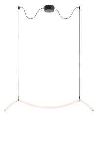 Lampa wisząca MELT White, Black LED 3000K 1260Lm 108873 Markslojd