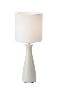 Lampa stołowa BIRILLO E14 Offwhite, Sand 108906 Markslojd