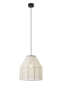 Lampa wisząca AIKO E27 Beige, Black 108956 Markslojd