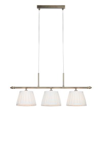 Lampa wisząca OXFORD E14 Offwhite, Antique Brass 108975 Markslojd