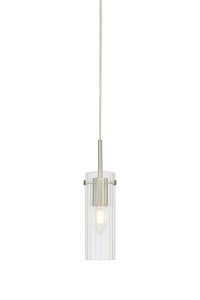 Lampa wisząca TIBIA E14 Clear, Satin Nickel 109013 Markslojd
