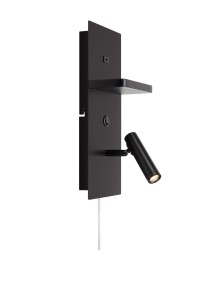 Kinkiet ścienny CARICA Black LED 3000K 125Lm 109018 Markslojd