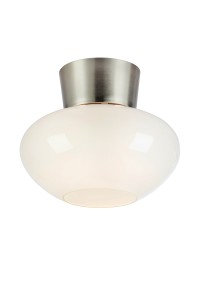 Lampa sufitowa MALAGA E27 White, Satin Nickel 109025 Markslojd