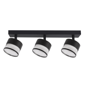 Spot Kendal 3 transparetny / czarny GX53 LP-6331/3WS TR/BK Light Prestige