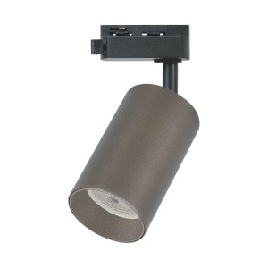 Reflektorek PIPE RING czekoladowy system szynowy 1-fazowy, gwint GU10 ML2335 Milagro