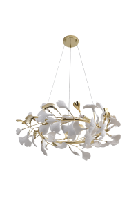 MD2858-6AS-G LEAF LAMPA WISZĄCA ZŁOTA\GOLD Zuma Line