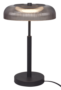 T230757601 SOLVIA LAMPA STOŁOWA CZARNA+SZARA/BLACK+GREY Zuma Line
