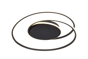 C240842601 ZEPHYRA LAMPA SUFITOWA CZARNA/BLACK Zuma Line