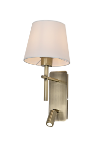 W4106-2AB+WH LUNA KINKIET Zuma Line