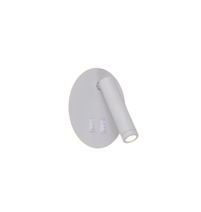 W4107-WH CIRCA KINKIET BIAŁY/WHITE Zuma Line