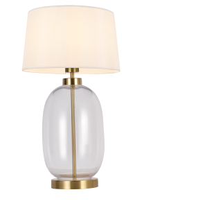 T4108-WH+CL VAZE LAMPA STOŁOWA Zuma Line