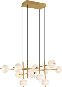 DU31350/63W GALATEA LAMPA WISZĄCA ZŁOTA/GOLD Zuma Line