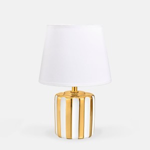 HS9143-GD LAMPA STOŁOWA BIAŁO-ZŁOTA/WHITE-GOLD Zuma Line