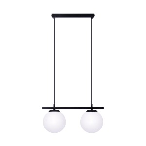 1208 GLOBE LAMPA WISZĄCA CZARNY Zuma Line
