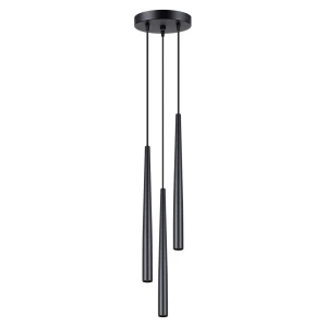 Lampa wisząca BLISS 3P czarna SL.1463 Sollux