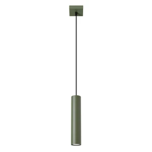 Lampa wisząca LAGOS 1 zielona oliwka SL.1484 Sollux