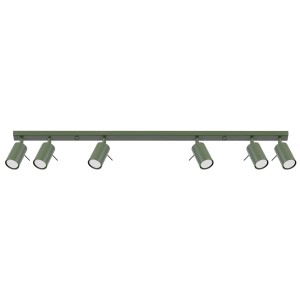 Plafon RING 6L zielony oliwkowy SL.1505 Sollux