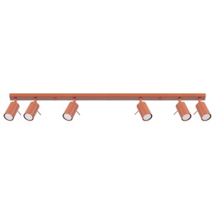 Plafon RING 6L ochra czerwona SL.1511 Sollux