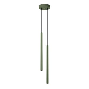 Lampa wisząca PASTELO 2 zielona oliwka SL.1519 Sollux