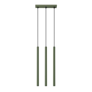 Lampa wisząca PASTELO 3 zielona oliwka SL.1520 Sollux