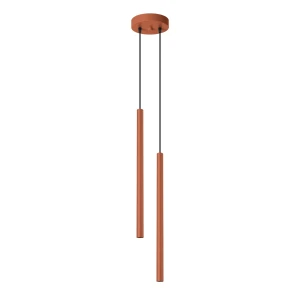 Lampa wisząca PASTELO 2 ochra czerwona SL.1525 Sollux