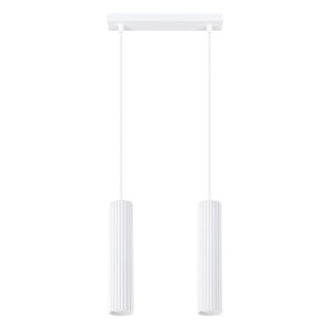 Lampa wisząca KARBON 2 biały SL.1536 Sollux