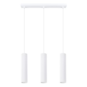 Lampa wisząca KARBON 3L biały SL.1537 Sollux
