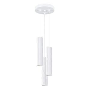 Lampa wisząca KARBON 3P biały SL.1538 Sollux