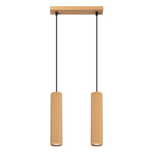 Lampa wisząca KARBON 2 złoty SL.1555 Sollux