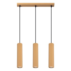 Lampa wisząca KARBON 3L złoty SL.1556 Sollux