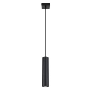 Lampa wisząca KARBON 1 czarny SL.1573 Sollux
