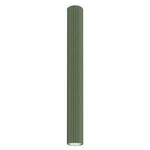 Plafon KARBON 60 zielony oliwkowy SL.1610 Sollux