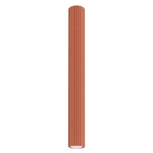 Plafon KARBON 60 ochra czerwona SL.1629 Sollux