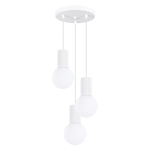 Lampa wisząca HALO 3P biała SL.1710 Sollux