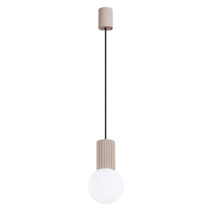 Lampa wisząca HALO 1 taupe SL.1744 Sollux