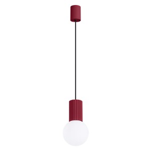 Lampa wisząca HALO 1 burgund SL.1749 Sollux